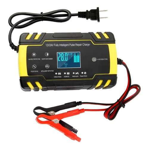 CARGADOR DE BATERIA CARRO 12V 8A