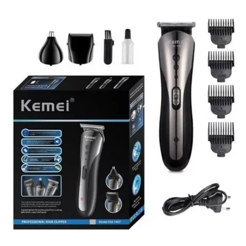 MAQUINA DE CORTAR CABELLOS KEMEI KM1407