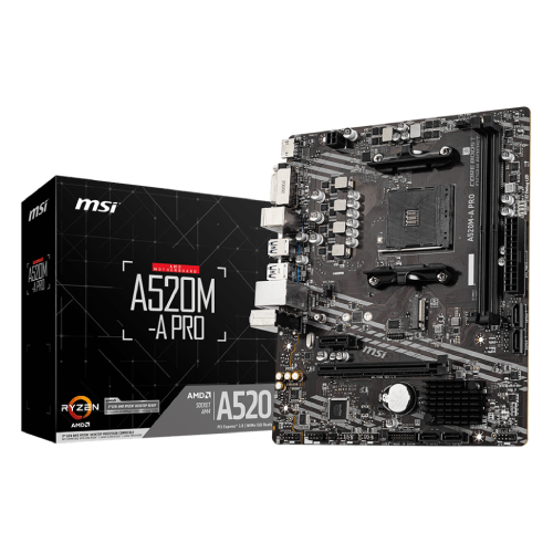 T.MADRE MSI A520M-A AM4 PRO