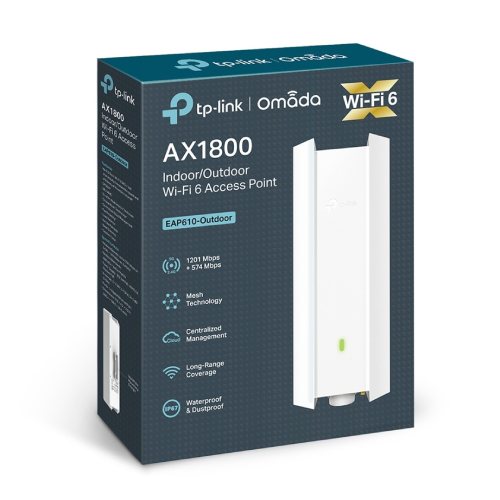 ACCESS POINT TPLINK EAP610 AX1800 OUTD