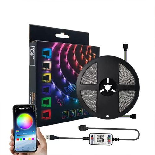 CINTA LED 5V 60LED 5M APP AUDIO BLUETOOT
