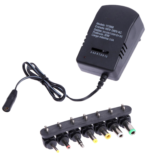 ADAPTADOR UNIVERSAL DE CORRIENTE 3V-12V